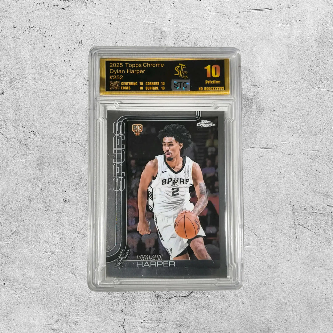 2025 Topps Chrome Dylan Harper #252 (RC) STC PRISTINE 10