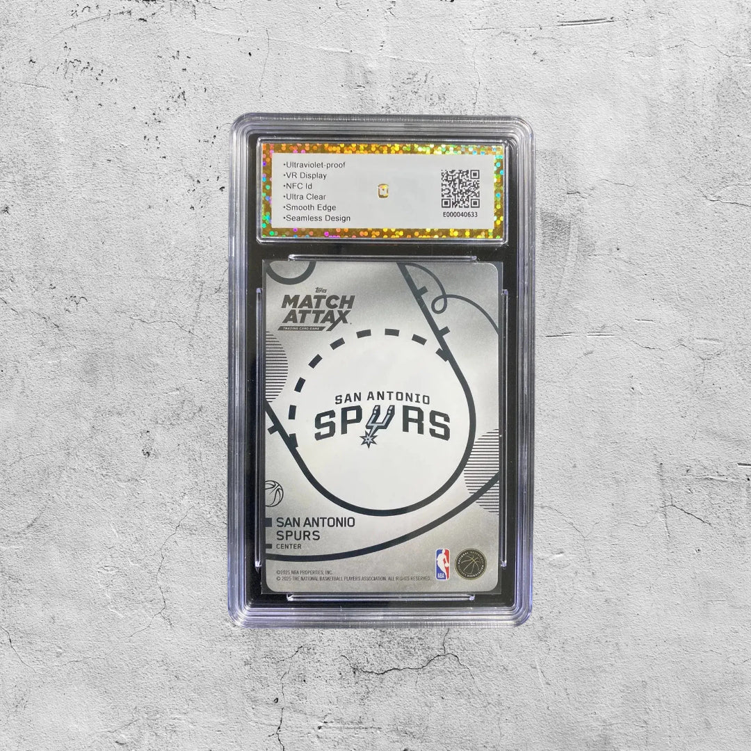 2025 Topps X Kayou Match Attax Victor Wembanyama (Event Exclusive) BCTC PRISTINE 10