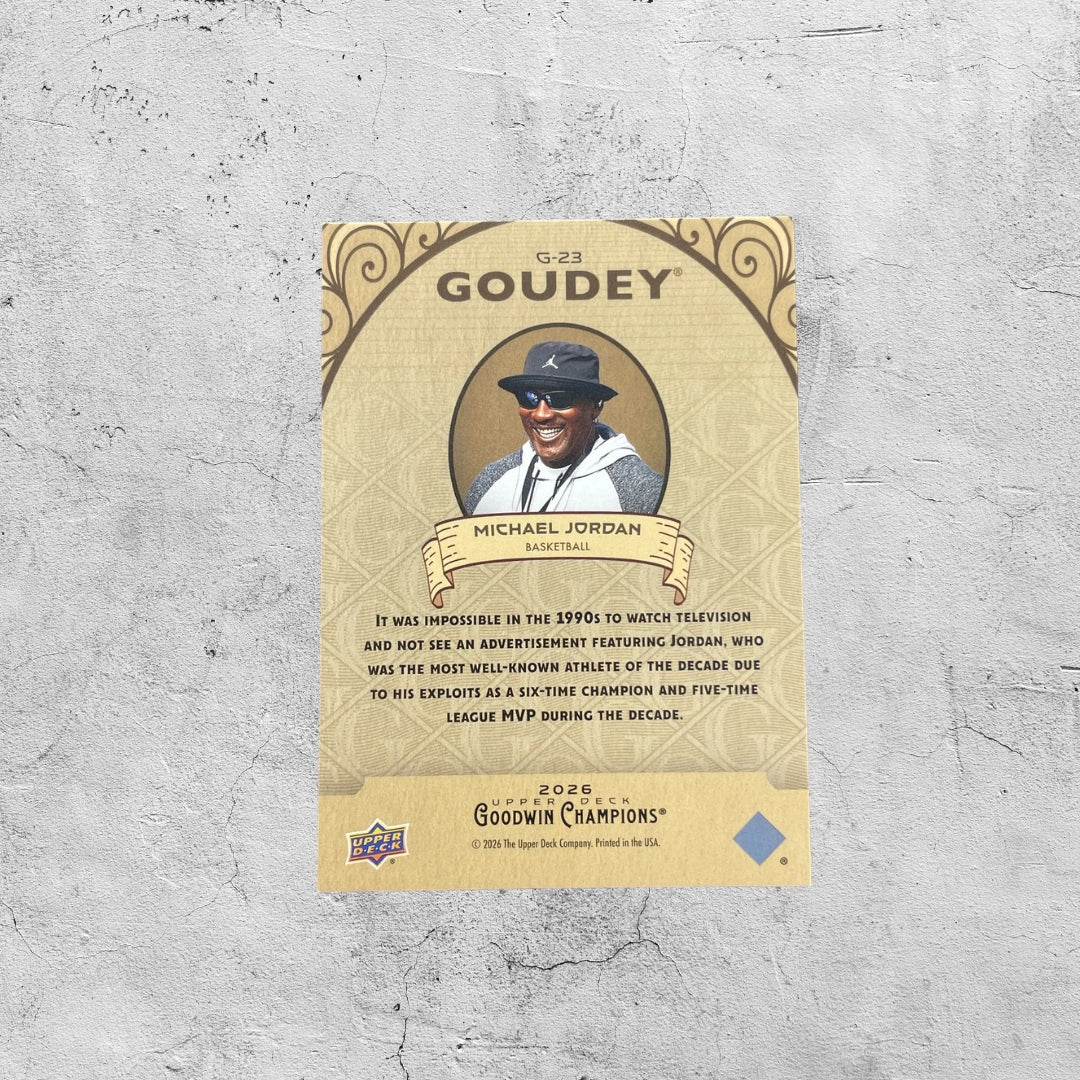 2026 Upper Deck Goodwin Champions Goudey Michael Jordan #G-23