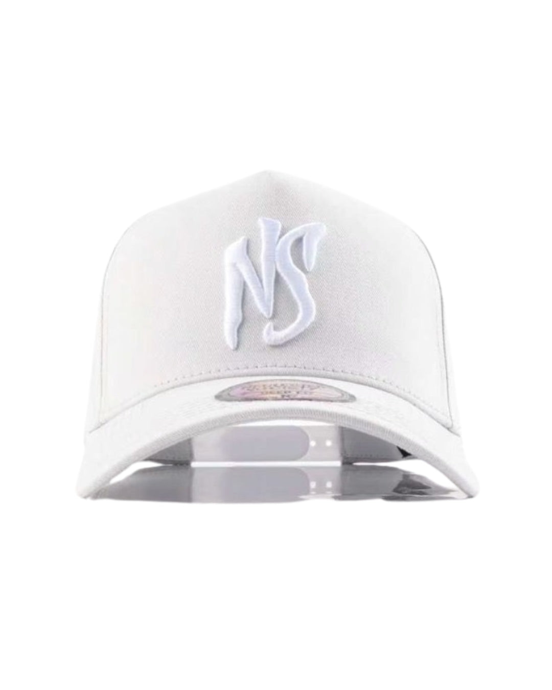 NS Aframe Light Grey White Snapback