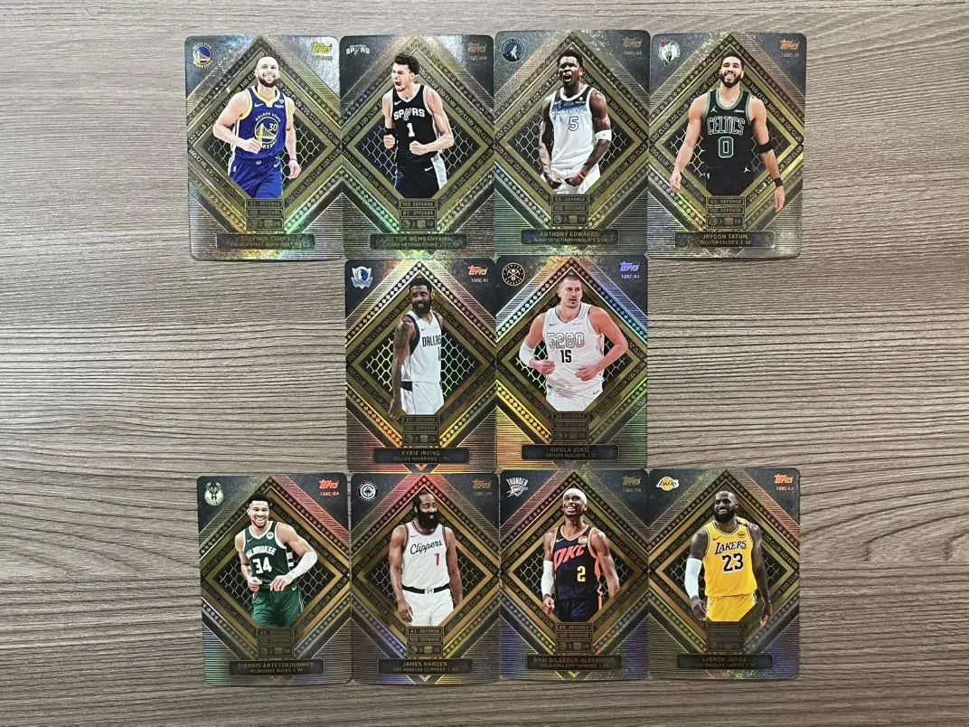 2025 Topps Match Attax NBA 100 Club Full Set 10 cards