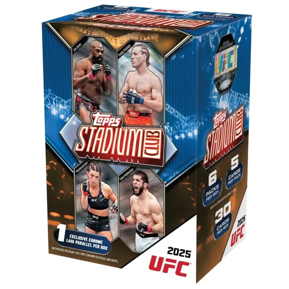 Topps 2025 UFC Stadium Club Blaster Box NEW