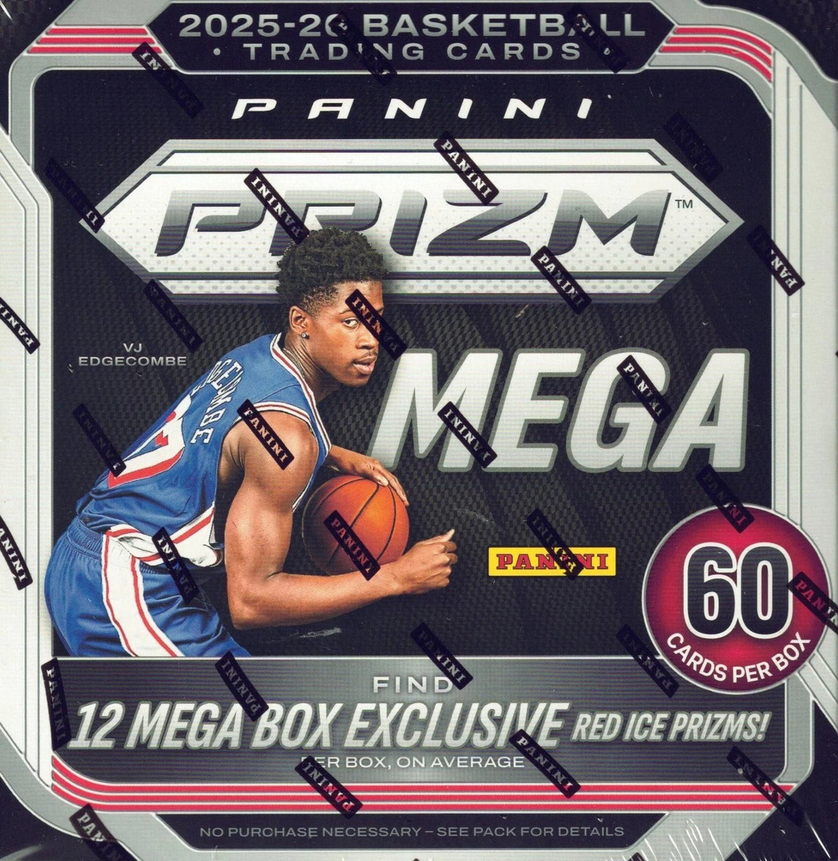 2025-26 PANINI PRIZM BASKETBALL FACTORY SEALED MEGA BOX RED ICE BRAND NEW STOCK