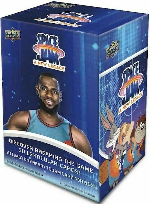 2021 Upper Deck Space Jam 2: A New Legacy Basketball Factory Sealed Blaster Box!