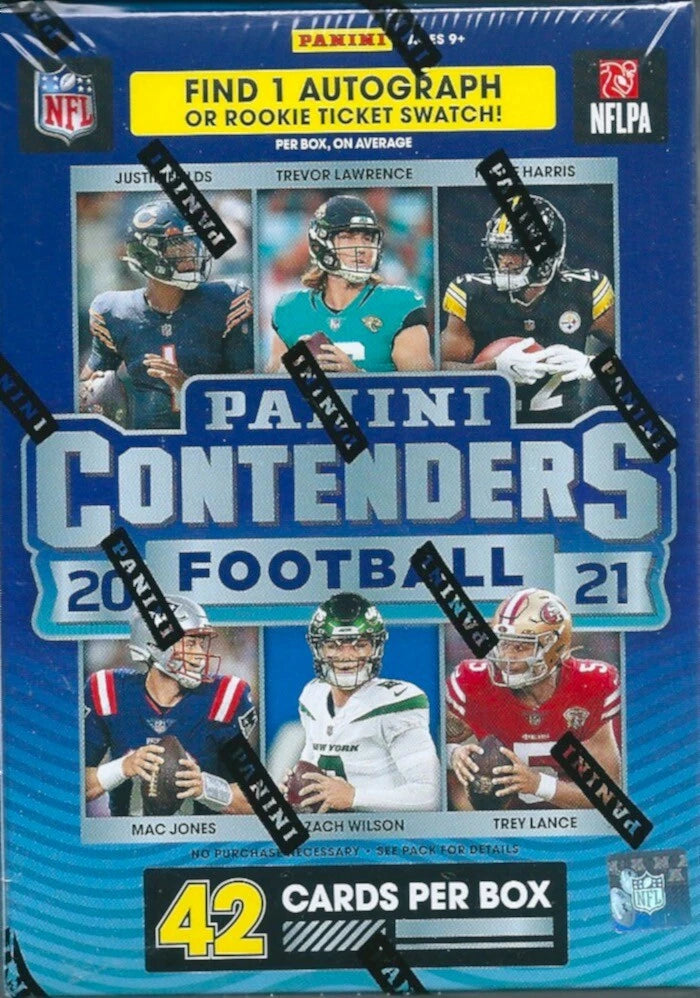 2020/21 NFL Football Panini Contenders Trading Cards Hobby Blaster Box | New