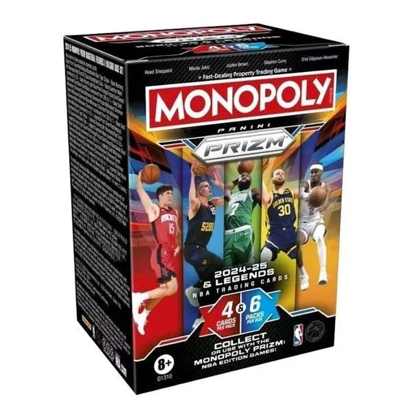 2024-25 Panini Prizm Monopoly Basketball 6-Pack Blaster Box