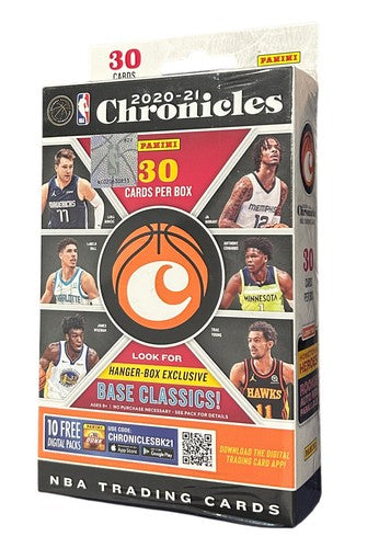 2020-21 Panini Chronicles Hanger box- 30-cards box