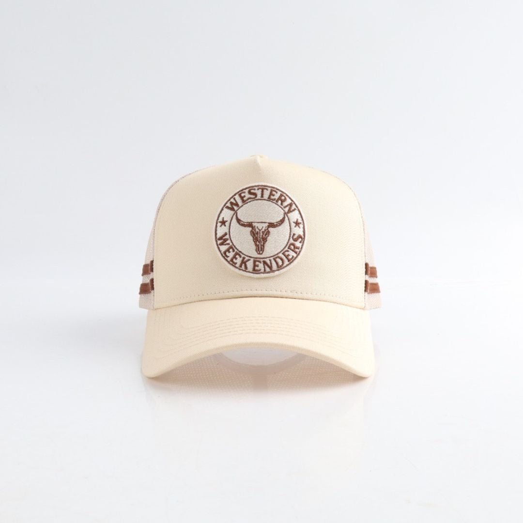 WW Classic Logo Trucker Cream Brown