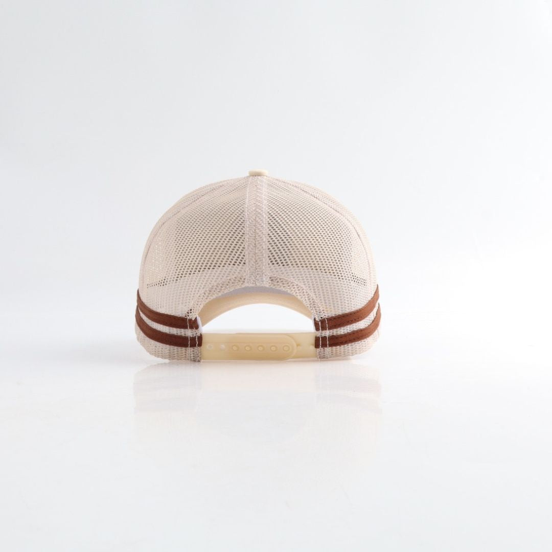 WW Classic Logo Trucker Cream Brown