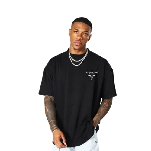 Western Weekender LETS RIDE Tee - Black