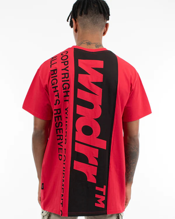 OUTLASH CUSTOM FIT TEE RED