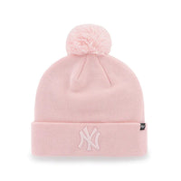 New York Yankees Pink/Pink Breakaway 47 CUFF KNIT