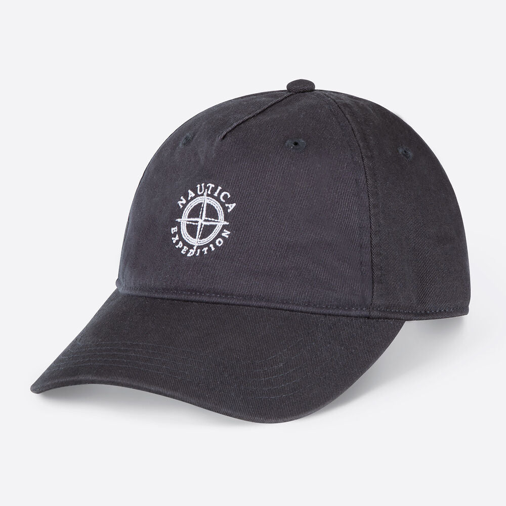 COMPASS COLLECTION LUNA CAP WASHED BLACK