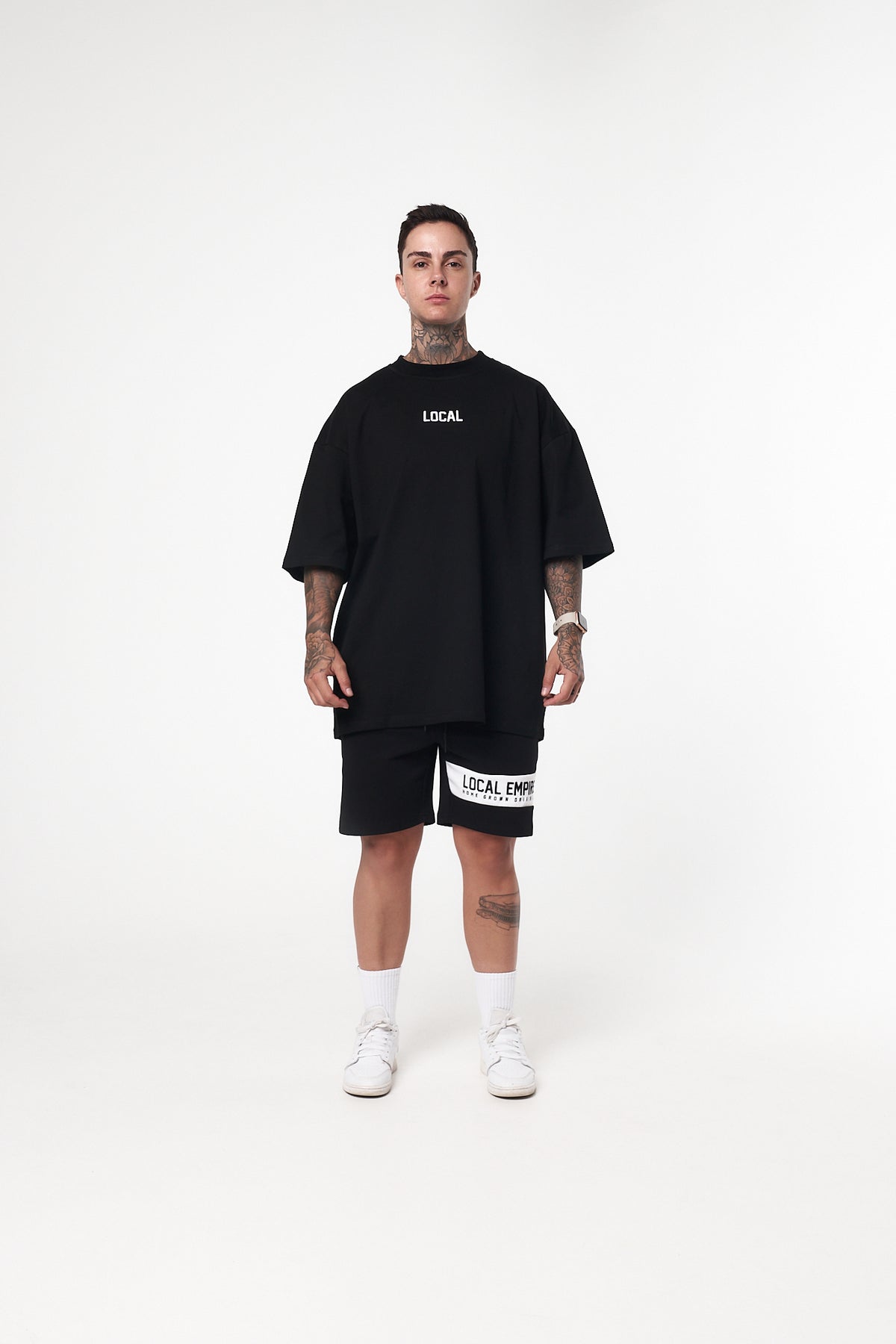 LE Local Premium Oversized Tee Black