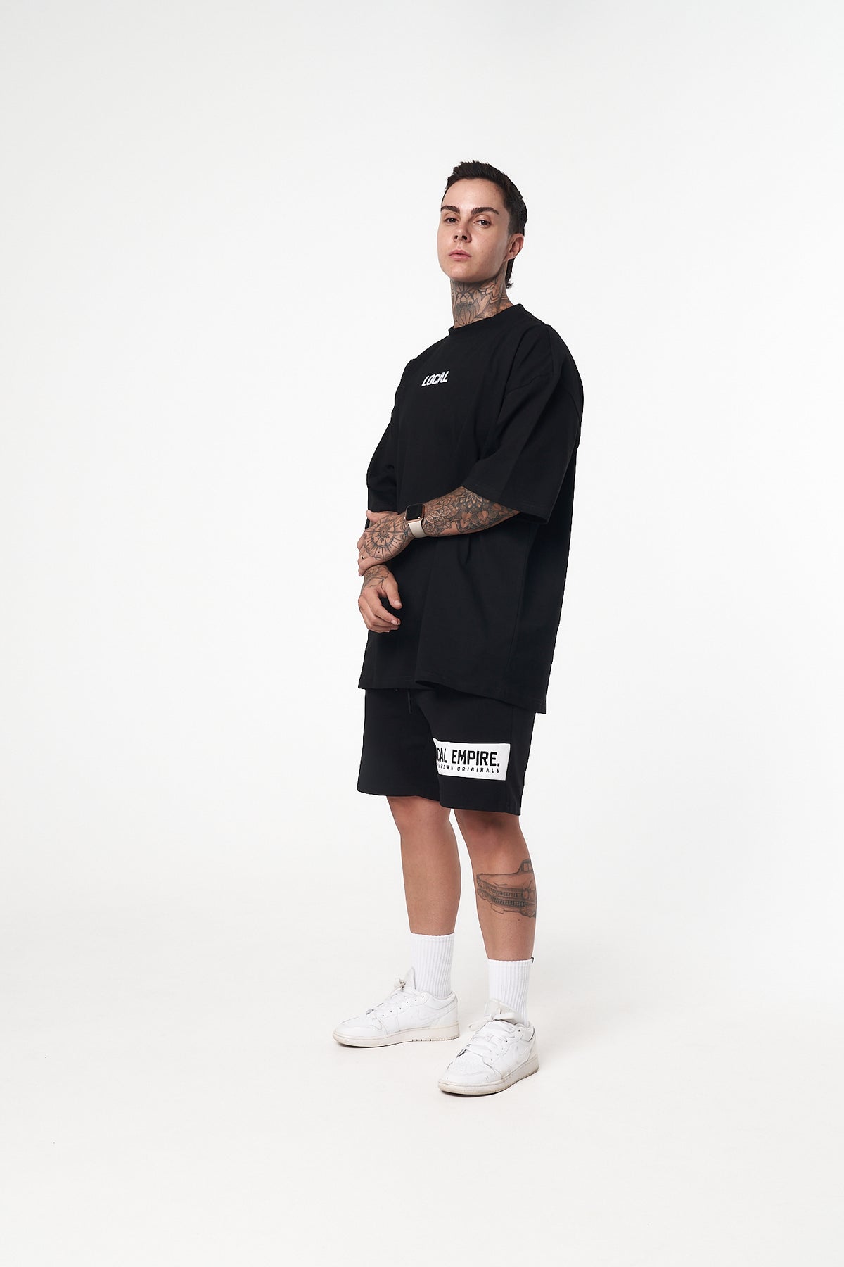 LE Local Premium Oversized Tee Black