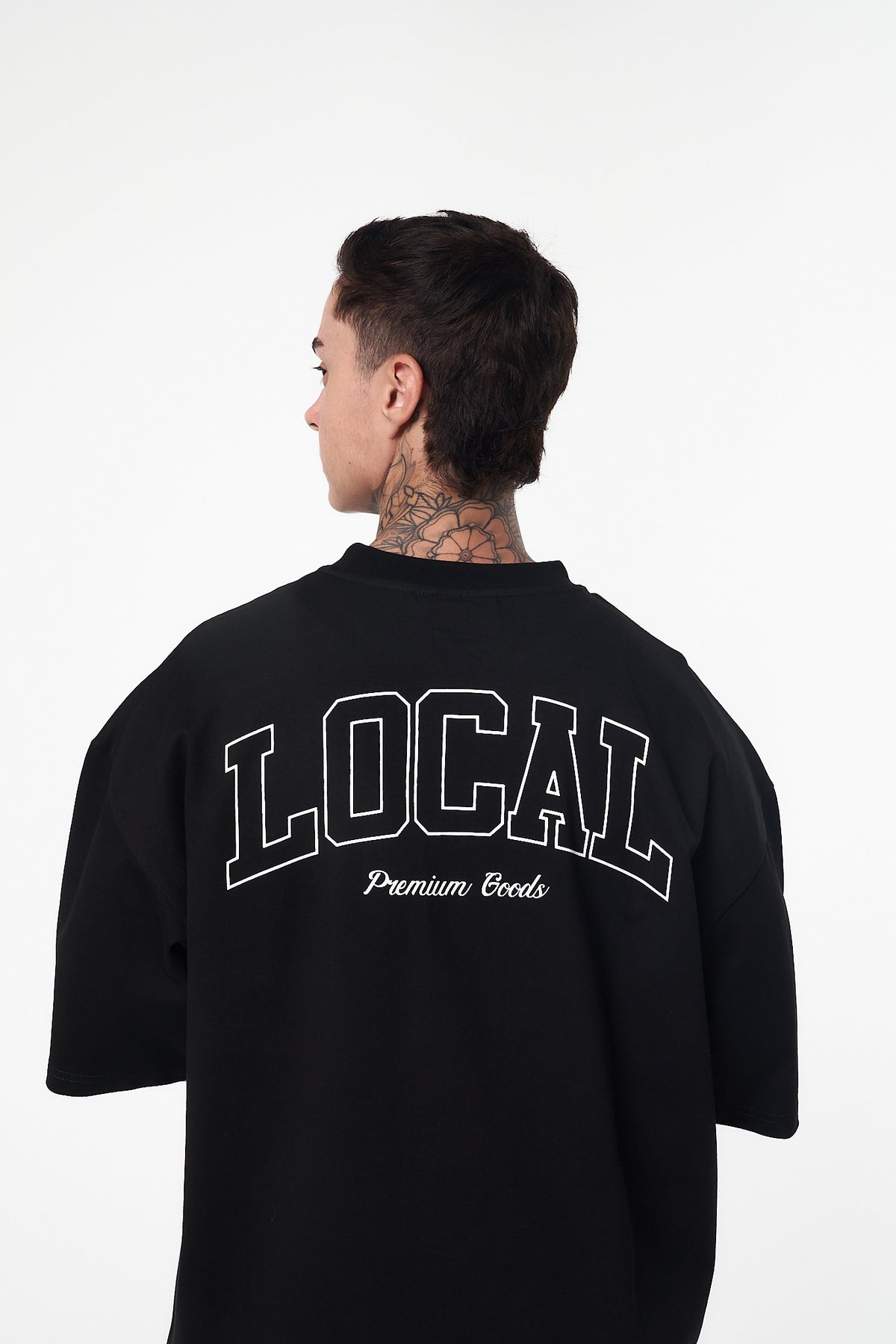 LE Local Premium Oversized Tee Black