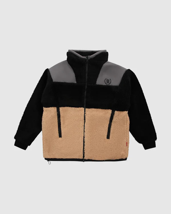 Department Sherpa Jacket Black/Grey