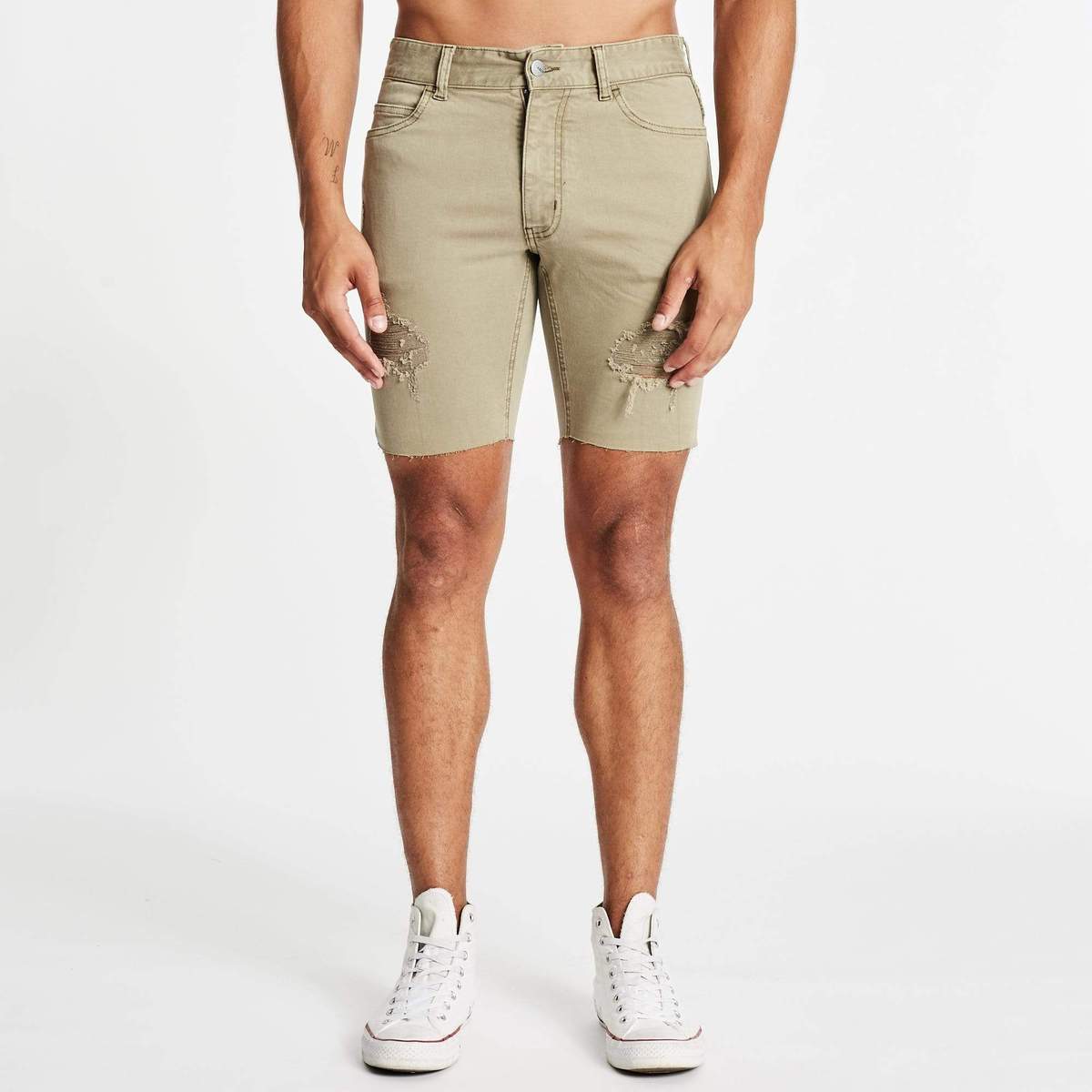 Biker Short Pigment Sand