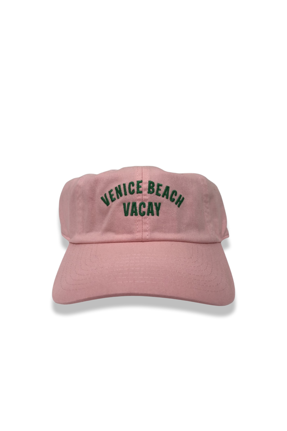 Venice Beach Vacay Raglan Wash Ball Park Cap Pink