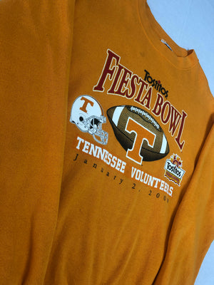 Vintage Tennessee Volunteers Fiesta Bowl 2000 Orange Sweater by CSA (L)