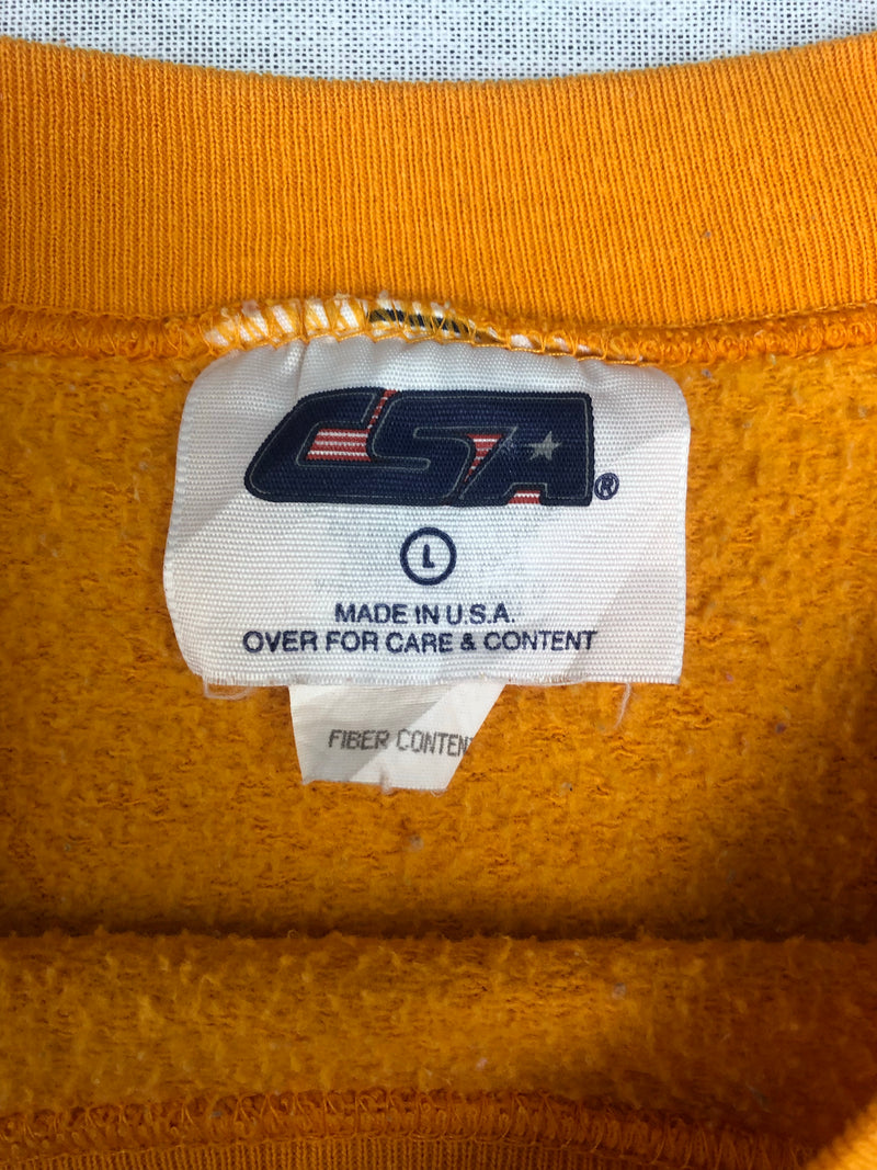 Vintage Tennessee Volunteers Fiesta Bowl 2000 Orange Sweater by CSA (L)